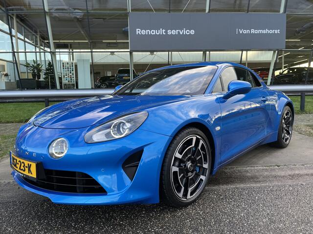 Alpine A110 1.8 Turbo 252 PK Légende / Camera / Focal Premium / Stoelverw. / Leder /
