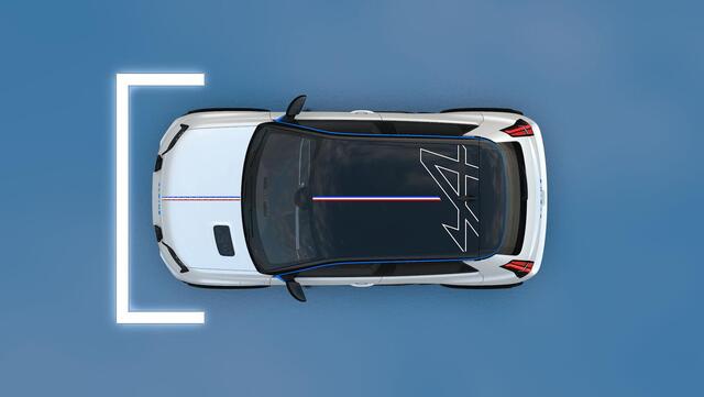 Alpine A290 GTS 52 kWh 220 PK | BLEUE SIGNATURE | MONOGRAM BLEU | STRIPING FRENCH SIGNATURE | DEVIALET | LEER