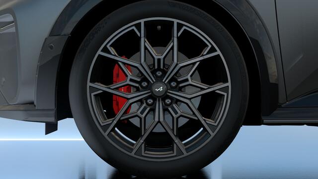 Alpine A290 GT Premium 52 kWh Lichtmetalen Velgen 19" Snowflake Diamantee / Remklauwen rood Daklijst Hypersatin | Franse vlag op C-stijl