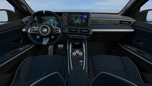 Alpine A290 GT Premium 52 kWh Lichtmetalen Velgen 19" Snowflake Diamantee / Remklauwen rood Daklijst Hypersatin | Franse vlag op C-stijl