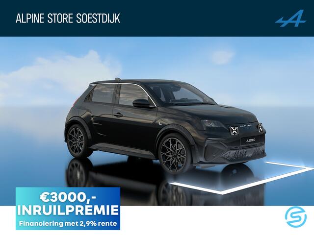 Alpine A290 GT 52 kWh Premium Devialet Audio | 19"Snowflake Diamantee verwarmbaar stuurwiel