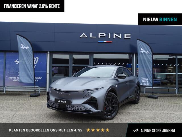 Alpine A390 GT 89kWh | DEVIALET Xtreme sound | Stoel & Stuurverwarming | Apple Carplay & Aindroid Auto | Pack Driving | 400 PK |