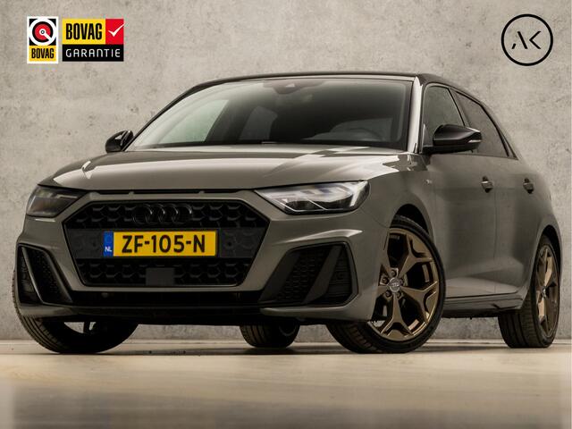 Audi A1 Sportback 30 TFSI S-Line Edition One Automaat (2X S-LINE, APPLE CARPLAY, CLIMATE, CAMERA, LEDER, STOELVERWARMING, SPORTSTOELEN, GETINT GLAS, LED KOPLAMPEN, 18'' VELGEN, NIEUWSTAAT)
