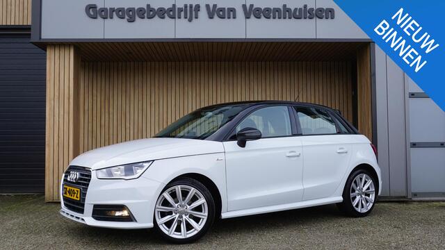 Audi A1 Sportback 1.0 TFSI 95pk 5Drs Adrenalin S-Line 17inch LM Navi Airco Elek.pakket *Gletsjerwit Metallic* NL auto! 83316km!