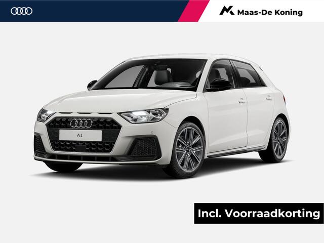 Audi A1 Sportback 25 TFSI Advanced edition 95 PK · Parkeerhulp plus · Automatische airco 2 zones · Hemelbekleding zwarte stof