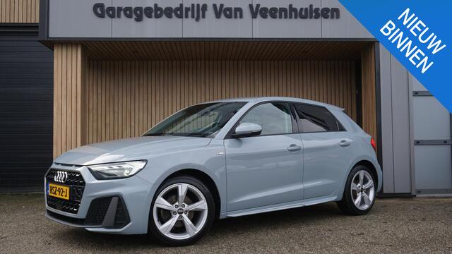 Audi A1 Sportback 30 TFSI 110pk 5Drs S-Line Automaat LED Navi Stoelverwarming Sfeerverlichting 17inch LM Virtual Cockpit *Pijl Grey Metallic*