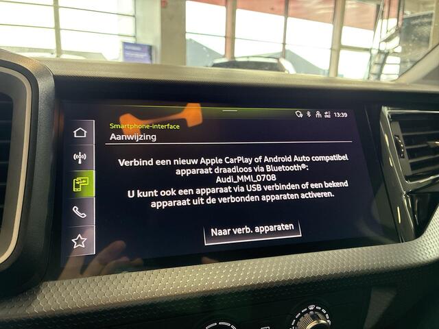 Audi A1 Sportback 25 TFSI 95pk Pro Line · Apple/Android Car Play · P-Sensoren · Cruise Control · DAB · 15'' Inch · Garantie t/m 20-11-2027 of 100.000km