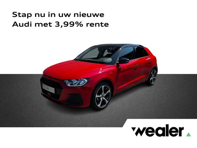 Audi A1 Sportback Advanced edition (A02) 25 TFSI 70 kW / 95 PK Spor Kunstleder op interieurdelen | Dak in contrastkleur | Contrastpakket 2 | Optiekpakket zwart plus | Privacy glas |