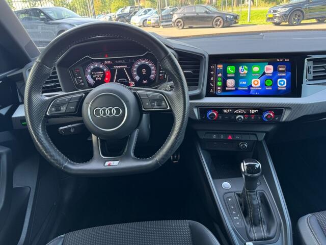 Audi A1 35 TFSI 3x S-line Carplay Stoelverw Afgevlakt stuurwiel twotone 180pk Erg mooi!