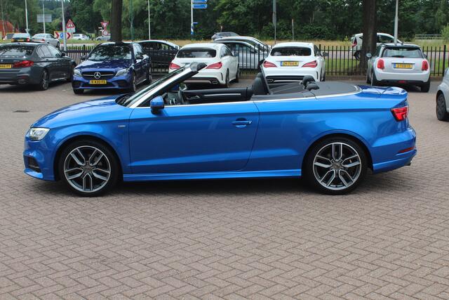 Audi A3 Cabriolet 35 TFSI CoD Advance Sport / Trekhaak / Virtual Cockpit / Windscherm / B&O / Leder&Alcantara / 18'' / Keyless / Nekverwarming / Navigatie / Hill Hold / Cruise Control