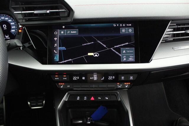 Audi A3 Limousine 30 TFSI 110pk S-Tronic 2x S-Line Leder ACC Virtual Cockpit B&O HUD Stoelverwarming Navigatie