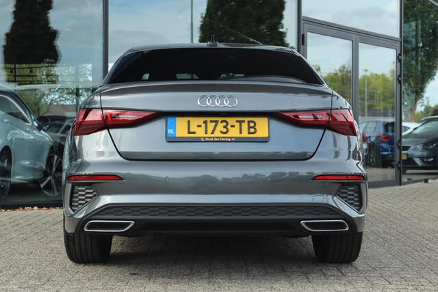 Audi A3 LIMOUSINE 30 TFSI S EDITION AUT. | 3X S-LINE | VIRT. COCKPIT | LED | LEDER | STOELVERW. | CARPLAY