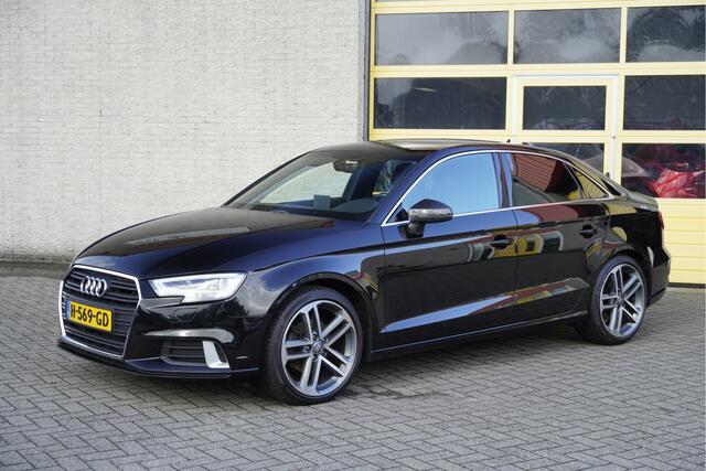 Audi A3 Limousine 30 TDI Advance Sport BJ2019 Lmv 18" | Led | Pdc | Navi | Dynamische knipperlichten | Climate control | Cruise control | Sportstoelen | Verwarmde voorstoelen | Zwarte hemel | Extra getint glas