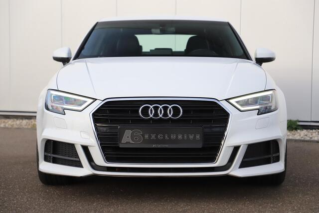 Audi A3 Limousine 30 TFSI Sport S Line Edition Automaat Half Leder Sportstoelen Nieuwe 18 inch Velgen Vredestein All-season Banden! Full LED Navigatie Bluetooth Climate Cruise Parkeersensor