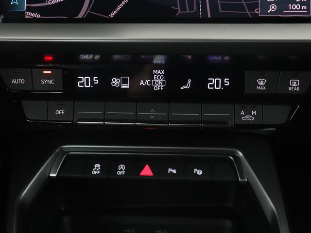 Audi A3 30 TFSI Business edition | Trekhaak | Adaptive cruise | Carplay | Park Assist | Climate control | Virtual Cockpit | Full LED | Sportstoelen | Navigatie | Parkeerhulp