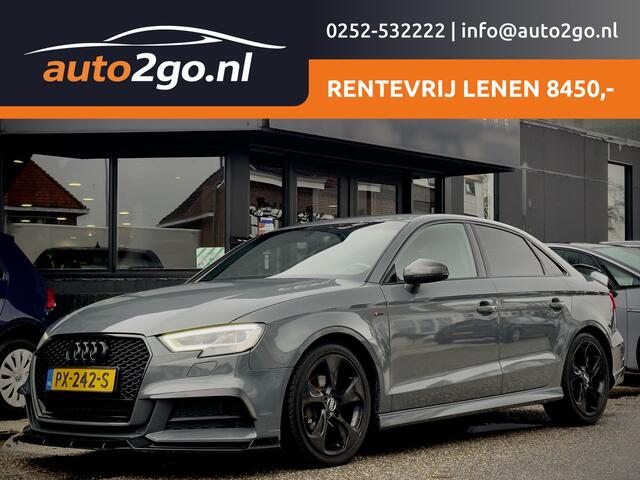 Audi A3 Limousine 1.5 TFSI AUT7 CoD RS SPORT 3X SLINE LEDER NAVI LED LMV PDC ZEER EXCLUSIEVE UITVOERING!