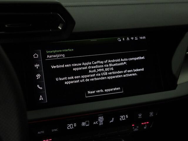 Audi A3 Limousine 35 TFSI 150 pk S edition | Glazen panoramadak | SONOS Premium Sound System met 3D-geluid | Comfortpakket pro