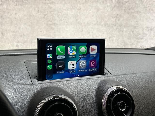 Audi A3 Limousine 1.0 TFSI S-Line Sport (2X S-LINE, BANG&OLUFSEN, APPLE CARPLAY, GROOT NAVI, LEDER, DYNAMISCHE KNIPPERLICHTEN, SPORTSTOELEN, CRUISE, PARKEERSENSOREN, NIEUWSTAAT)