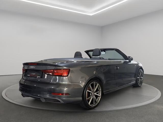 Audi A3 Cabriolet 40 TFSI CoD S-LINE Quattro ** MATRIX, LEDER, VIRTUAL, NEKVERW, 19-inch LMV ** UNFALLFREI - SUPER UITV ** ** INFORMEER OOK NAAR ONZE AANTREKKELIJKE FINANCIAL-LEASE TARIEVEN **