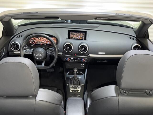 Audi A3 Cabriolet 40 TFSI CoD S-LINE Quattro ** MATRIX, LEDER, VIRTUAL, NEKVERW, 19-inch LMV ** UNFALLFREI - SUPER UITV ** ** INFORMEER OOK NAAR ONZE AANTREKKELIJKE FINANCIAL-LEASE TARIEVEN **