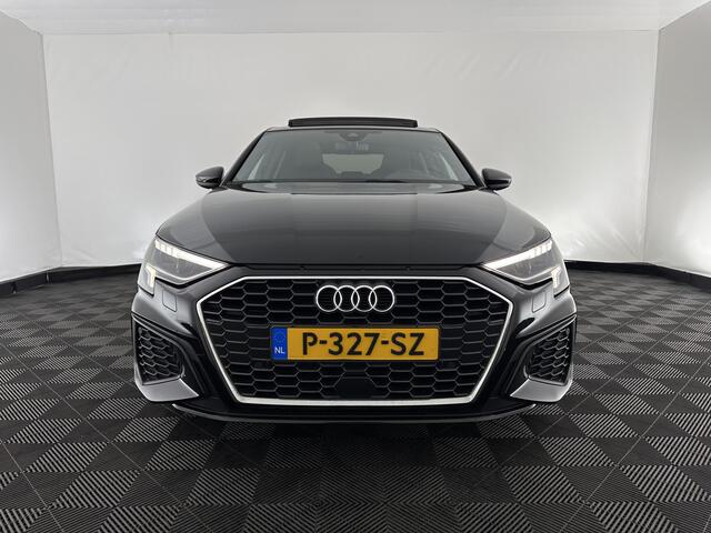 Audi A3 Limousine 30 TFSI S edition S-Line Aut. *PANO | LEATHER-FABRIC | FULL-LED | AMBIENTLIGHT | SPORTSEATS | DIGI-COCKPIT | NAVI-FULLMAP | PRIVACYGLASS | SHIFTPADDLES | DAB+ | CRUISE | PDC | 18"ALU*