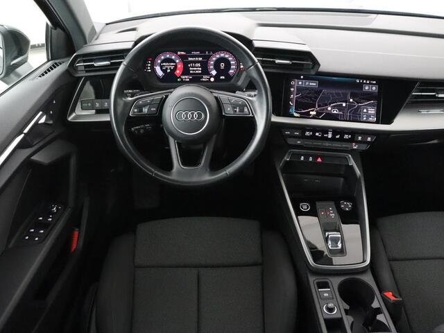 Audi A3 30 TFSI Advanced edition | Sportstoelen | Carplay | Virtual Cockpit | Climate control | Full LED | Navigatie | Cruise control | Parkeerhulp | Bluetooth