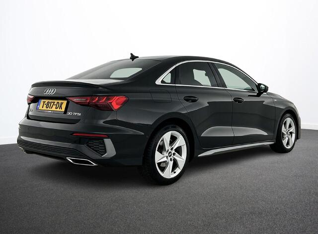 Audi A3 Limousine 30 TFSI S edition | DEMO ! | Navigatie Apple Carplay/Android Auto Parkeersensoren Adaptive Cruise Control Virtual Cockpit Climate Control Getinte ramen Lichtmetalen velgen