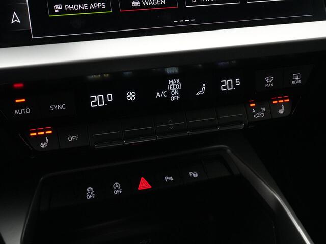 Audi A3 SPORTBACK 35 TFSI 150 pk S-tronic S edition | LED koplampen | Stoelverwarming | Sportonderstel | Cruise control | Achteruitrijcamera | Parkeerassistent | 18 inch