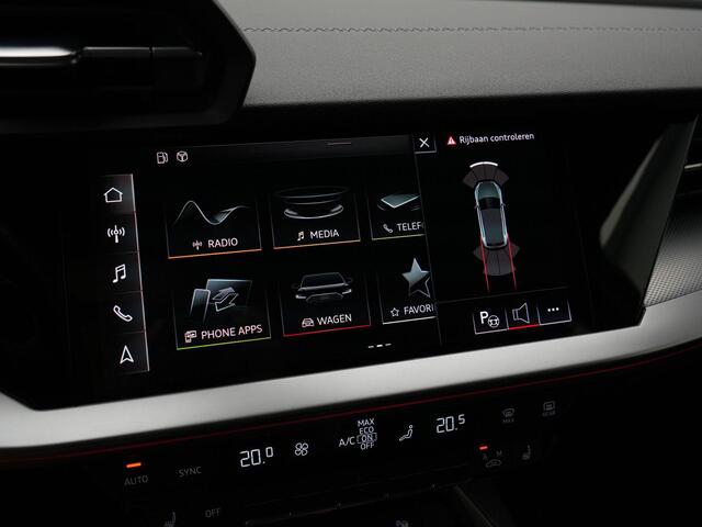 Audi A3 SPORTBACK 45 TFSI e 245 pk S-tronic S edition Competition / S-Line | Leder | Stoelverwarming | Adaptive Cruise | Navigatie | Parkeersensoren voor/achter