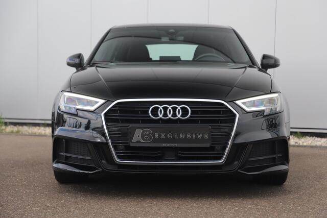 Audi A3 SPORTBACK 35 TFSI CoD S-Line Sport 150PK Automaat Virtual Cockpit Half Leder Stoelverwarming Navigatie Carplay Android 18 inch LMV Full LED Parkeersensor Clima Cruise