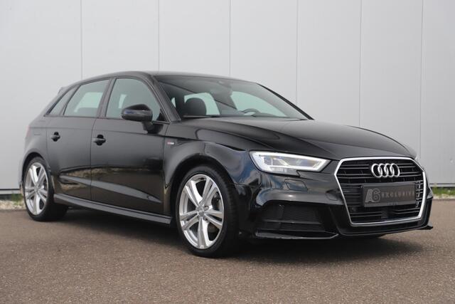 Audi A3 SPORTBACK 35 TFSI CoD S-Line Sport 150PK Automaat Virtual Cockpit Half Leder Stoelverwarming Navigatie Carplay Android 18 inch LMV Full LED Parkeersensor Clima Cruise