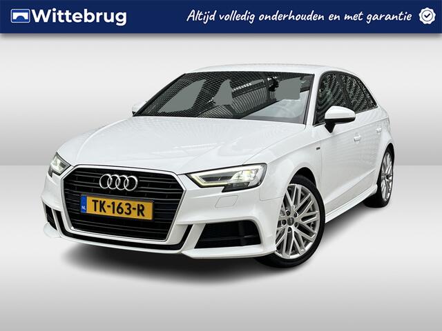 Audi A3 SPORTBACK 1.0 TFSI Sport S Line Edition / Navigatie / Climate controle / Half leder / 3x S-line / Parkeersensoren achter / Lichtmetaal 18 inch / **