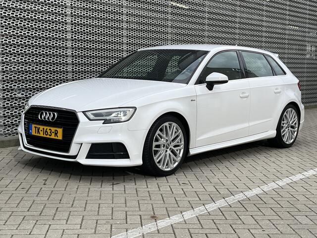 Audi A3 SPORTBACK 1.0 TFSI Sport S Line Edition / Navigatie / Climate controle / Half leder / 3x S-line / Parkeersensoren achter / Lichtmetaal 18 inch / **