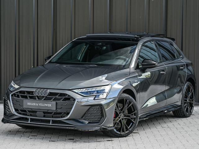 Audi A3 SPORTBACK 45 TFSI e S EDITION COMPETITION | PANORAMADAK | S-SEATS | ADAPTIVE CRUISE | SONOS SOUND | CAMERA | BLACK-OPTIC | AMBIANCE INTERIEUR