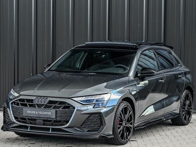 Audi A3 SPORTBACK 45 TFSI e S EDITION COMPETITION | PANORAMADAK | S-SEATS | ADAPTIVE CRUISE | SONOS SOUND | CAMERA | BLACK-OPTIC | AMBIANCE INTERIEUR