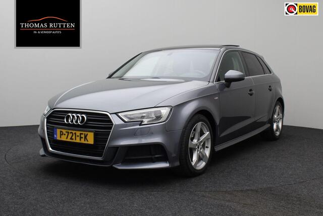 Audi A3 SPORTBACK 1.5 TFSI CoD Design Pro Line Plus 2018 S-Line | Panoramadak | Stoelverwarming | Bluetooth | Climate control | LED Xenon | Keyless | Lichtmetaal