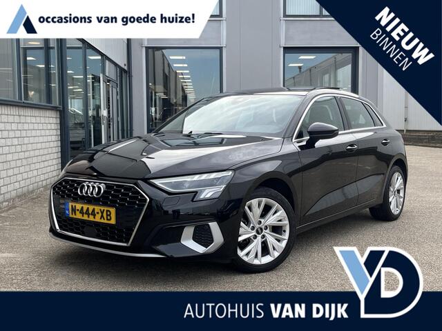 Audi A3 SPORTBACK 30 TFSI Advanced edition | NL Auto/2e Eig./Navi/Clima/Adapt.Cruise/Pano.Dak/Apple CarPlay-Android Auto/Sportstoelen