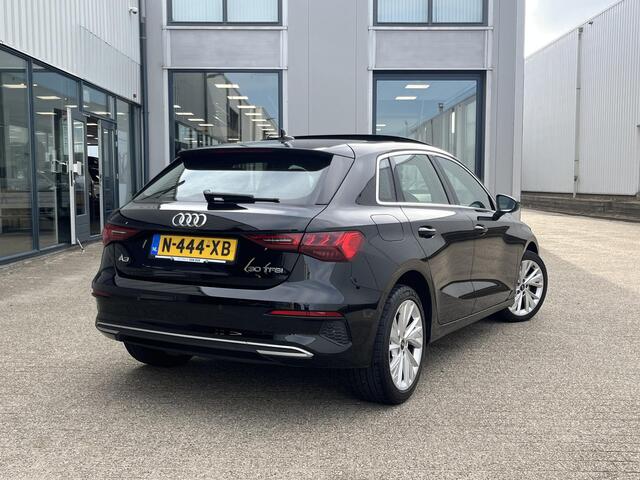 Audi A3 SPORTBACK 30 TFSI Advanced edition | NL Auto/2e Eig./Navi/Clima/Adapt.Cruise/Pano.Dak/Apple CarPlay-Android Auto/Sportstoelen