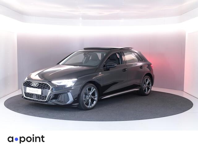 Audi A3 SPORTBACK 40 TFSI e Advanced edition 204 pk S-tronic | Navigatie | Panoramadak | Parkeersensoren (Park assist) | Achteruitrijcamera | Stoelverwarming | S-Line exterieur |