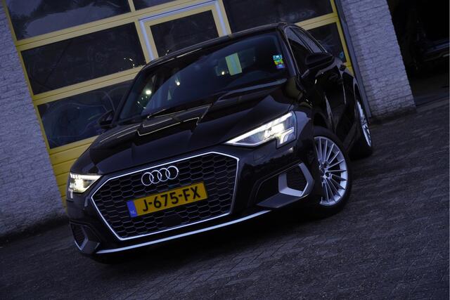Audi A3 SPORTBACK 35 TFSI 150PK! Business Edition BJ2020 Lmv 17" | Led V+A | Pdc | Navi | Dynamische knipperlichten | App-Connect | Virtual cockpit | Climate control | Cruise control | Sportstoelen | Getint glas | Nw-model!