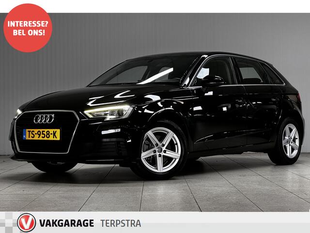 Audi A3 SPORTBACK 30 TFSI Pro Line/ Facelift/ Trekhaak/ Automaat/ Sportstuur/ LED Koplampen/ Navi/ Airco/ Cruise/ Elek. pakket/ Isofix/ Bluetooth/ Armsteun/ 16'' LMV/ PDC/ Chroom/ LED Dagrijverl.