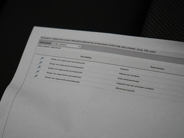 Audi A3 SPORTBACK 30 TFSI Pro Line 111pk Dealer O.H | Cruise Control | Apple Carplay | Voorstoelen Verwarmd | Navigatie | Virtual | DAB |