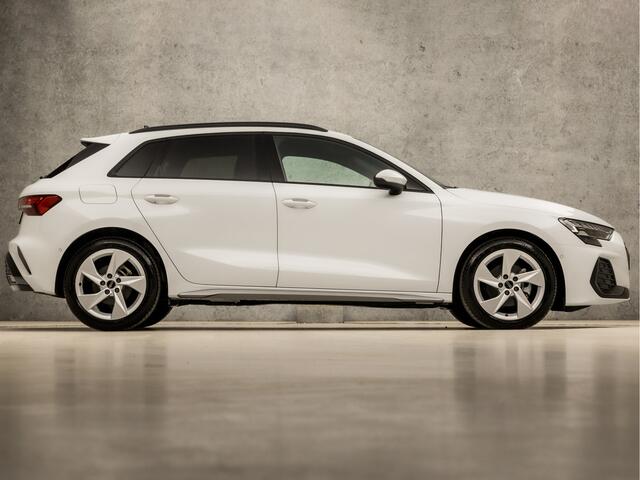 Audi A3 SPORTBACK 30 TFSI S-Line Sport Automaat (2X S-LINE, APPLE CARPLAY, HEAD-UP DISPLAY, SONOS AUDIO, GROOT NAVI, CAMERA, LEDEREN SPORTSTOELEN, STOELVERWARMING, ADAPTIVE CRUISE, SFEERVERLICHTING, KEYLESS, NIEUWSTAAT)