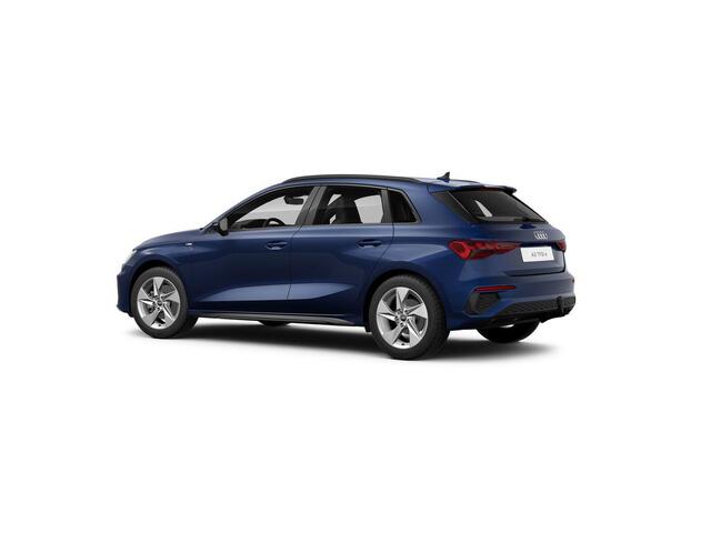 Audi A3 SPORTBACK 40 TFSI e S-line 204pk | Leder fijnnappa S-logo ruitpatroon | Navigatie | Adaptive cruise contole | Stoelverwarming
