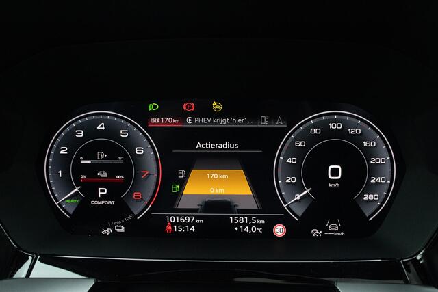 Audi A3 SPORTBACK 45 TFSI e S edition Comp. PANO B&O S line Camera Dode hoek