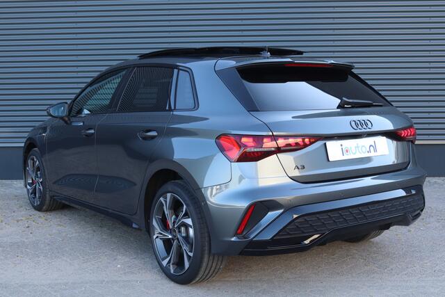 Audi A3 SPORTBACK 45 TFSI e 272pk S edition Competition Pano/Matrix LED/Navi+/Keyless/Camera/Head-up/Sonos/ACC/Dodehoek