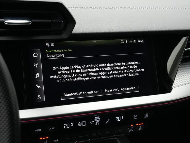 Audi A3 SPORTBACK 35 TFSI 150 pk S-tronic S edition | Panoramadak | Sportstoelen | Sportonderstel | Stoelverwarming | Rondomzicht camera