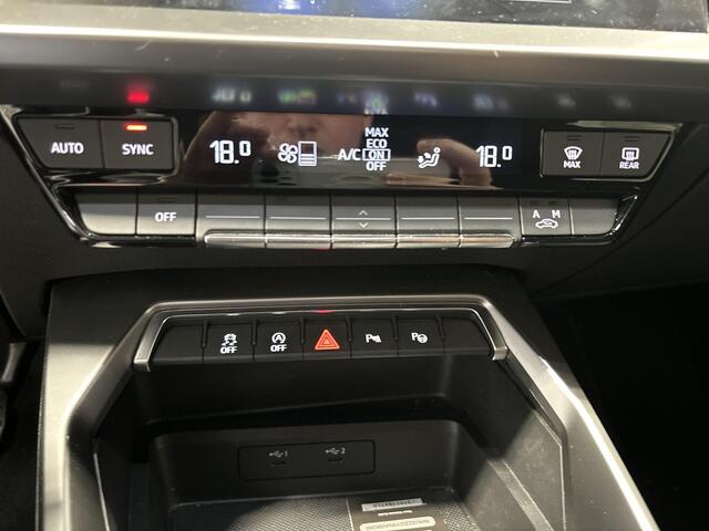 Audi A3 SPORTBACK 30 TFSI 110pk S-tronic Advanced edition · Apple/Android Car Play · Navigatie · P-Sensoren · Getint Glas · Parkeer Assistent · 17'' Inch · Garantie t/m 18-01-2027 of 100.000km