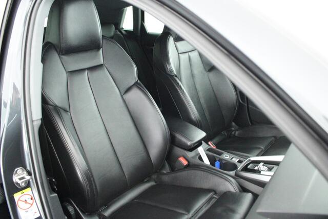 Audi A3 SPORTBACK 35 TFSI 150pk S-Tronic Business edition Leder Virtual Cockpit Stoelverwarming Navigatie