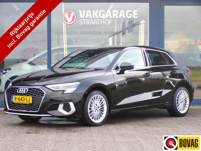 Audi A3 SPORTBACK 30 TFSI Advanced Edition, Automaat / Carplay + Android Auto / Full LED / Adaptive Cruise / PDC / Sportstoelen / 17' LMV